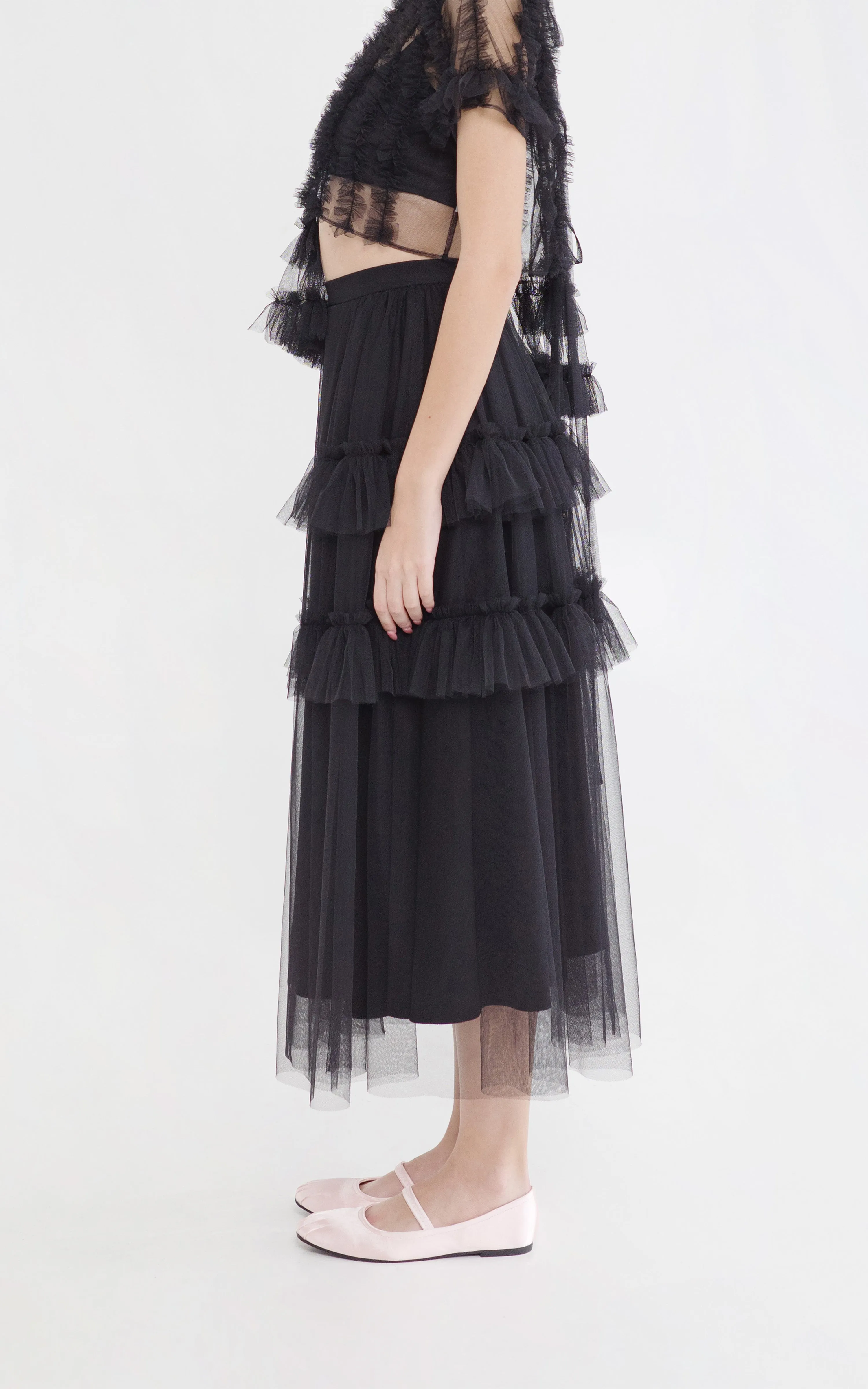RAF X Martin Bautista Magdalena Skirt (Black)
