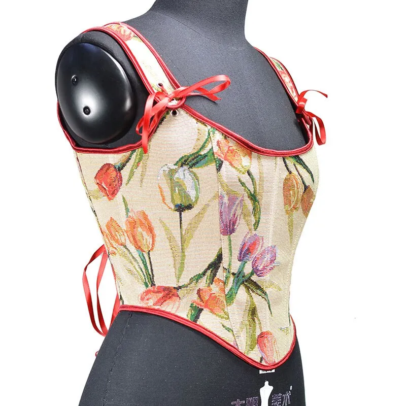 Sexy Corset Crop Top Vest for Women