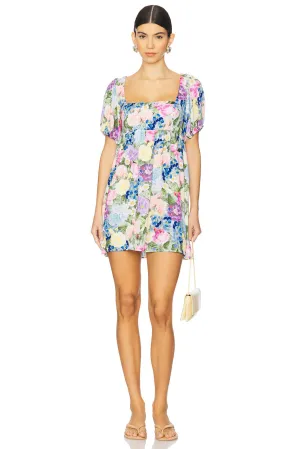 Smitten Babydoll Dress-Flower Shop