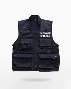 Techwear Safety Cargo Vest