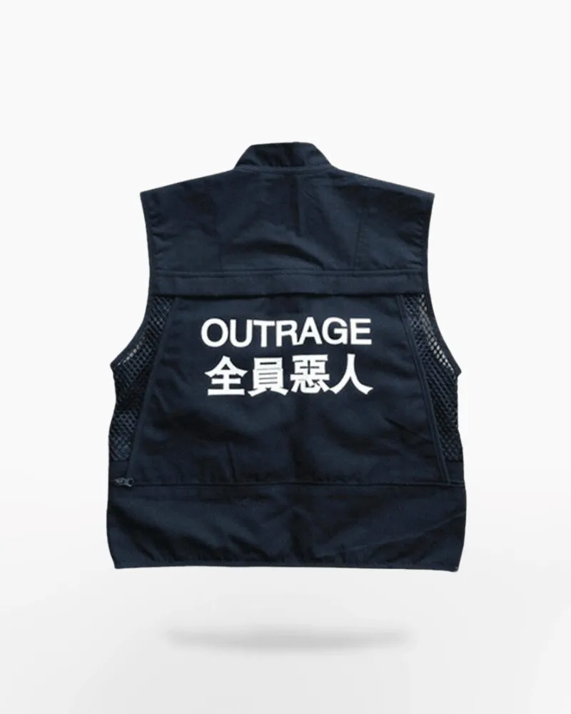 Techwear Safety Cargo Vest