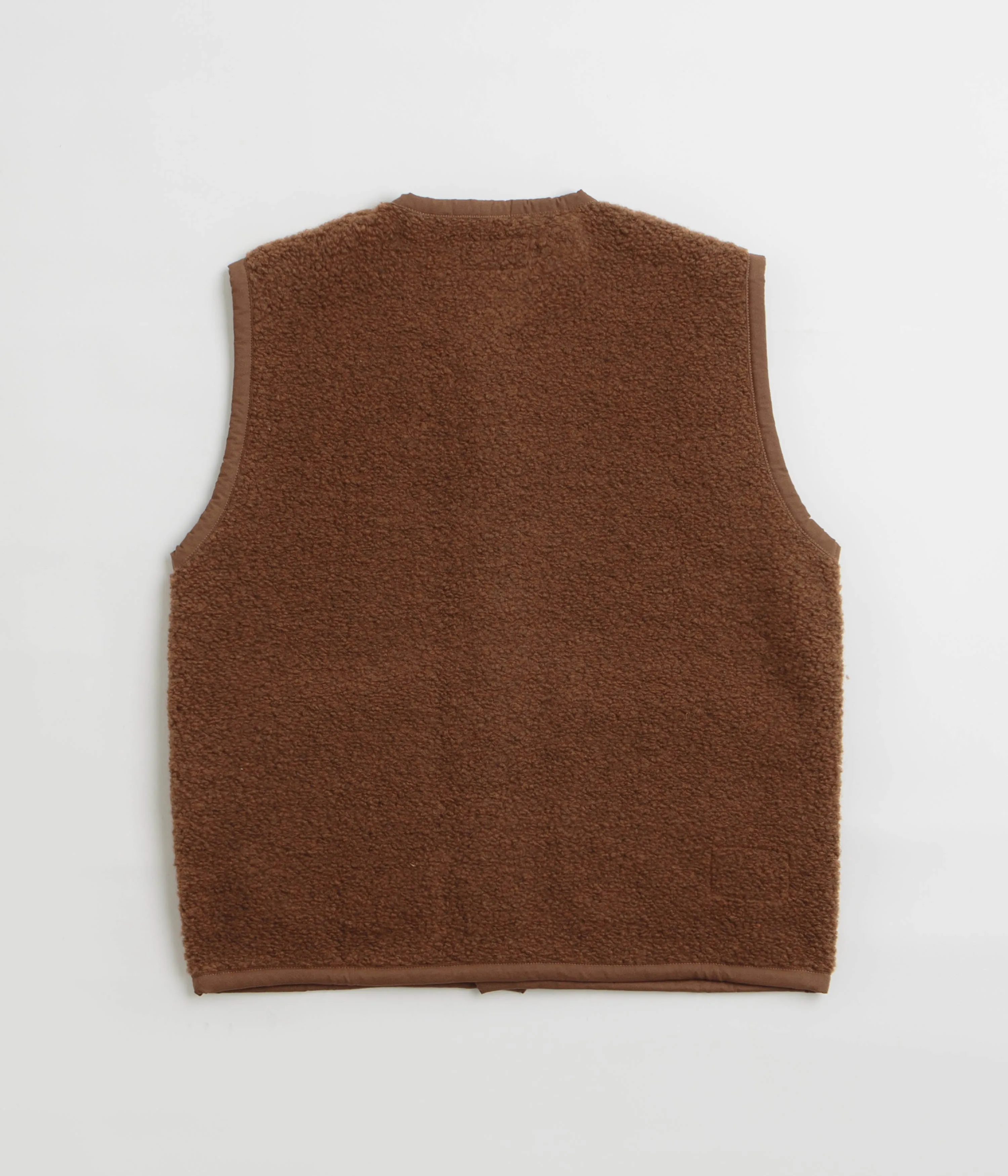 Universal Works Lancaster Gilet - Brown