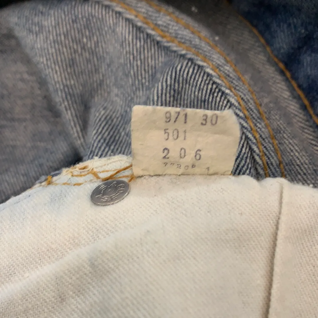 Vintage Levi’s denim pants 501 - 32in