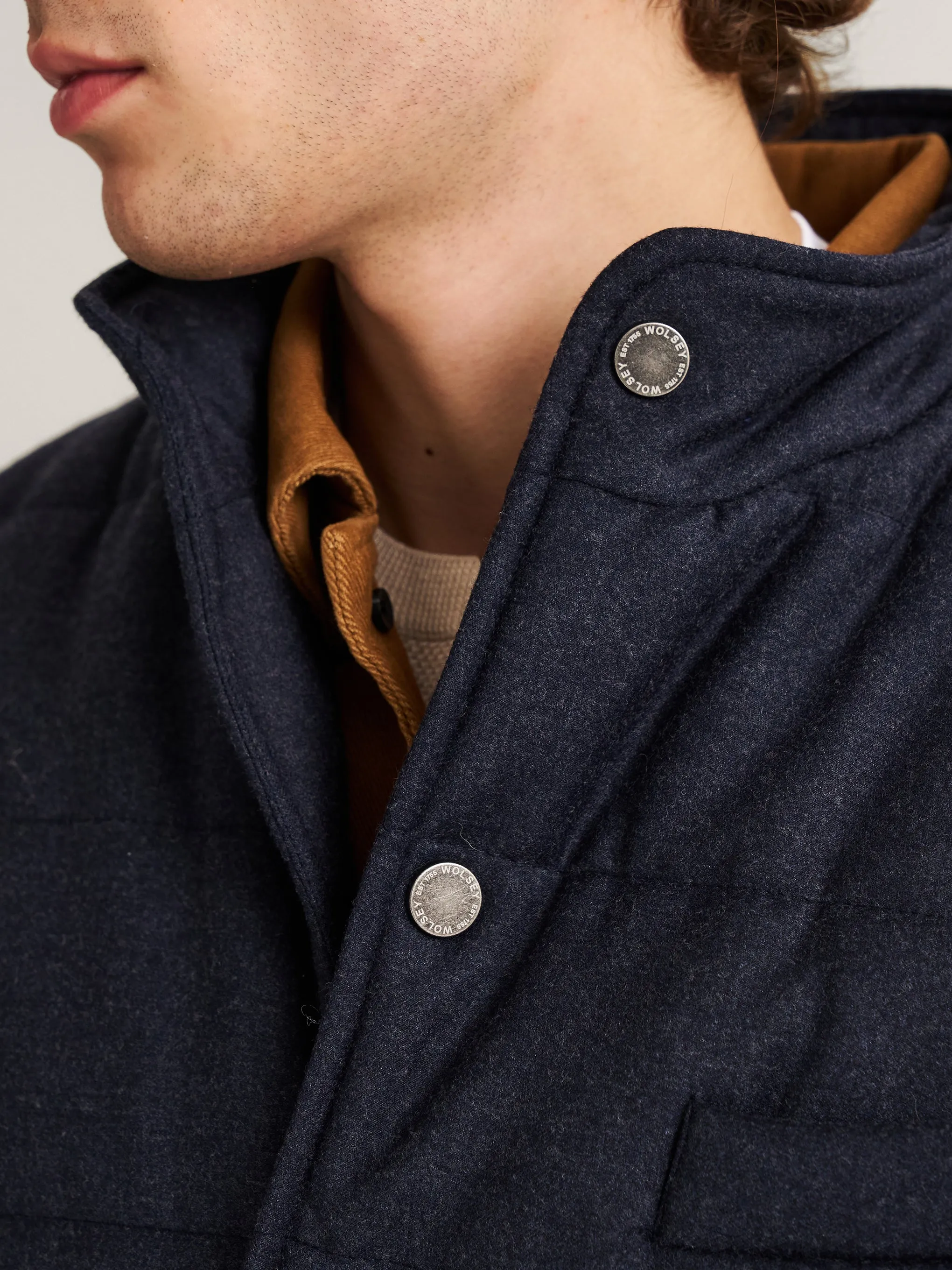 Wool Textured Gilet