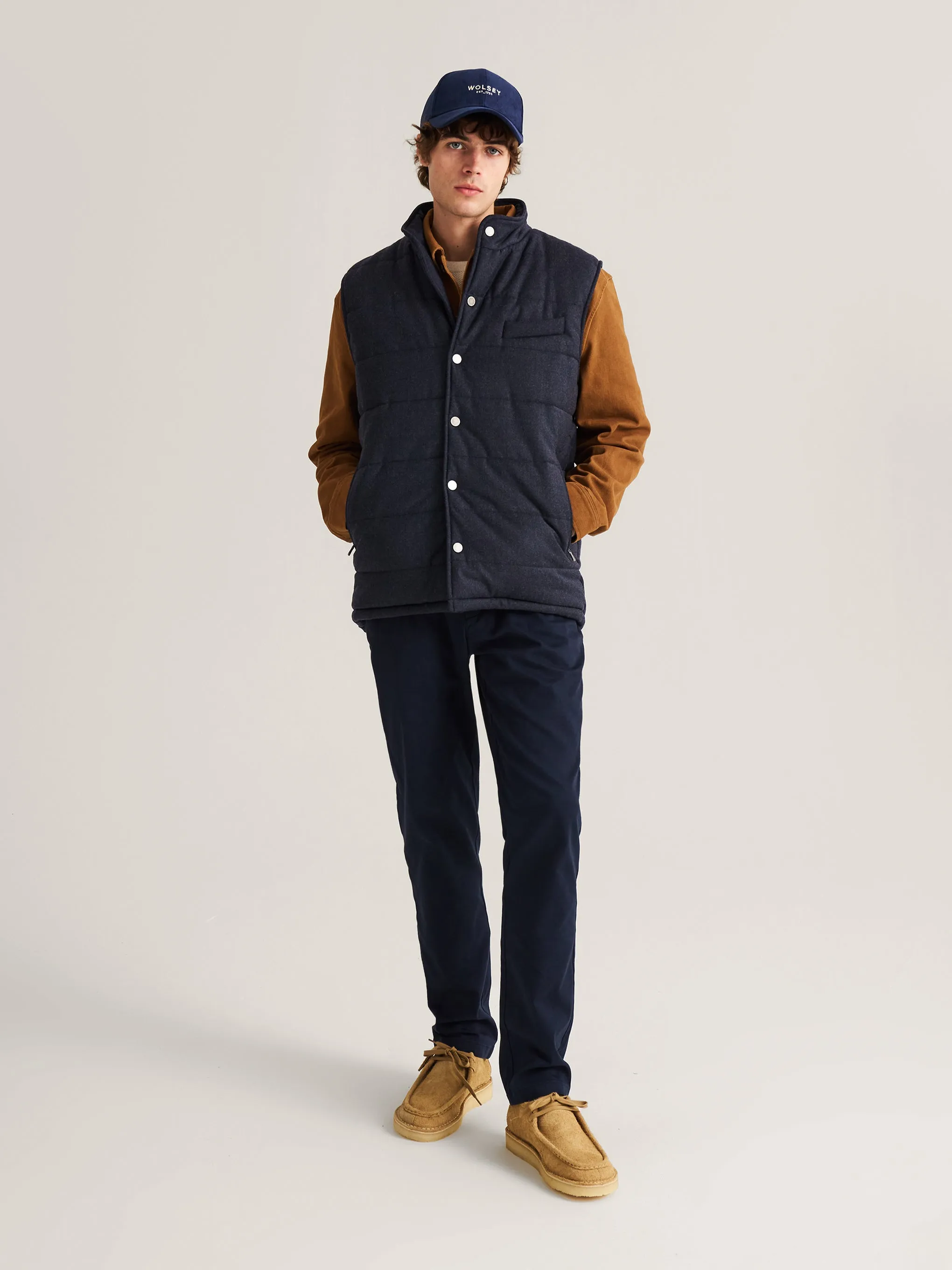 Wool Textured Gilet
